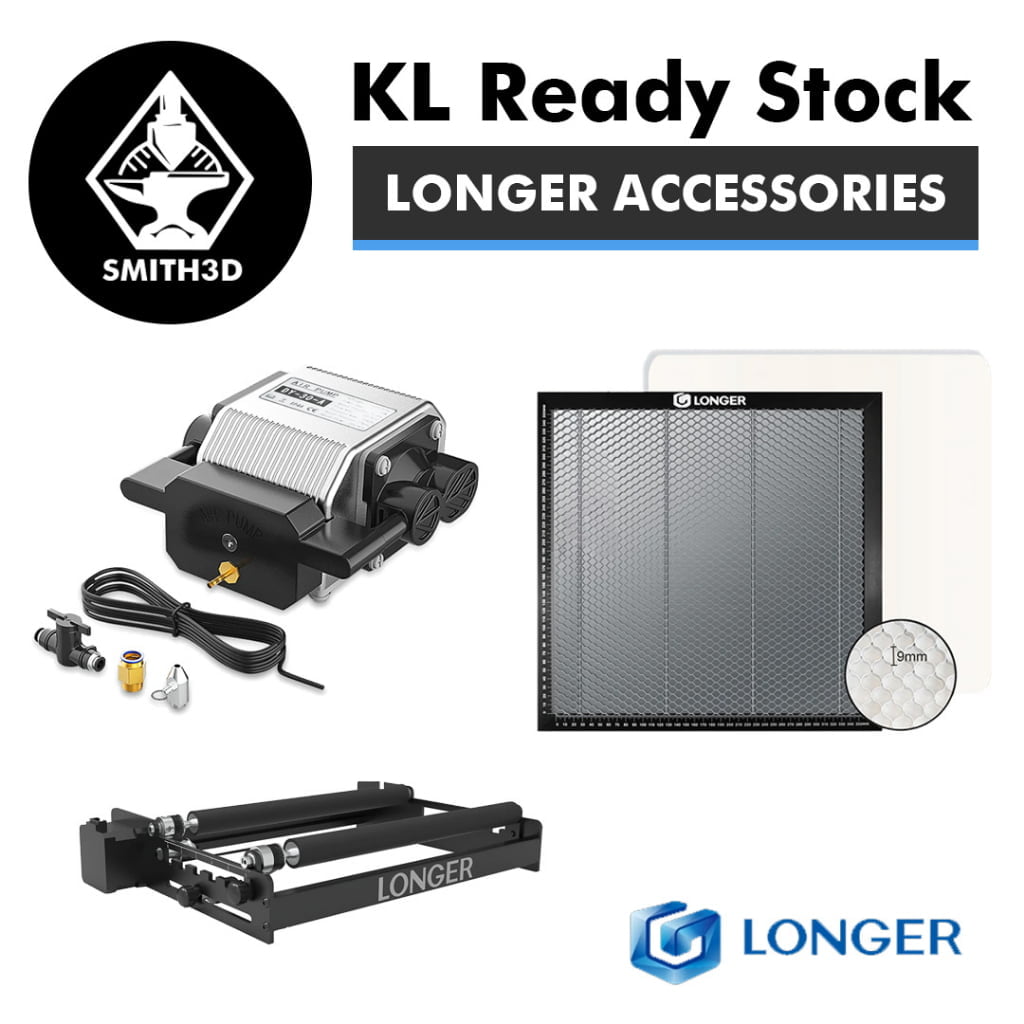 LONGER RAY5 Laser Engraver Accessories Air Assist Rotary Roller